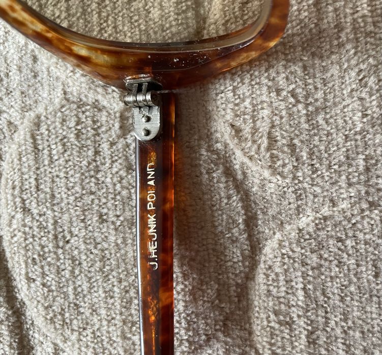 Stare okulary vintage J.Heinig POLAND