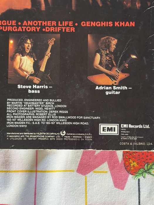 Iron Maiden -Killers Vinil