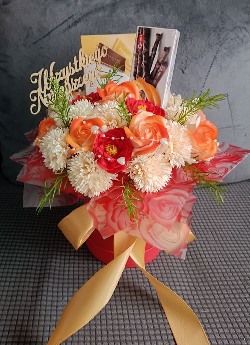 Bukiety z kwiatów mydlanych i nie tylko