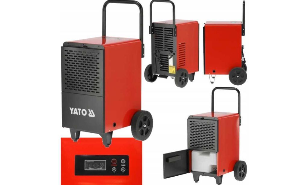 DUŻY OSUSZACZ Powietrza do Magazynu Piwnicy Hali 50L/24H YATO Nowy