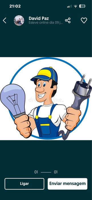 Eletricista - Reparações em instalações eletricas