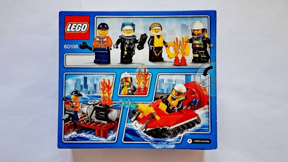 Lego City 60106 Fire Starter Set selado
