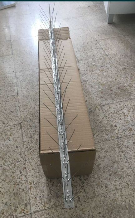 Espanta pombos inox 1 metro 80 ESPIGOES