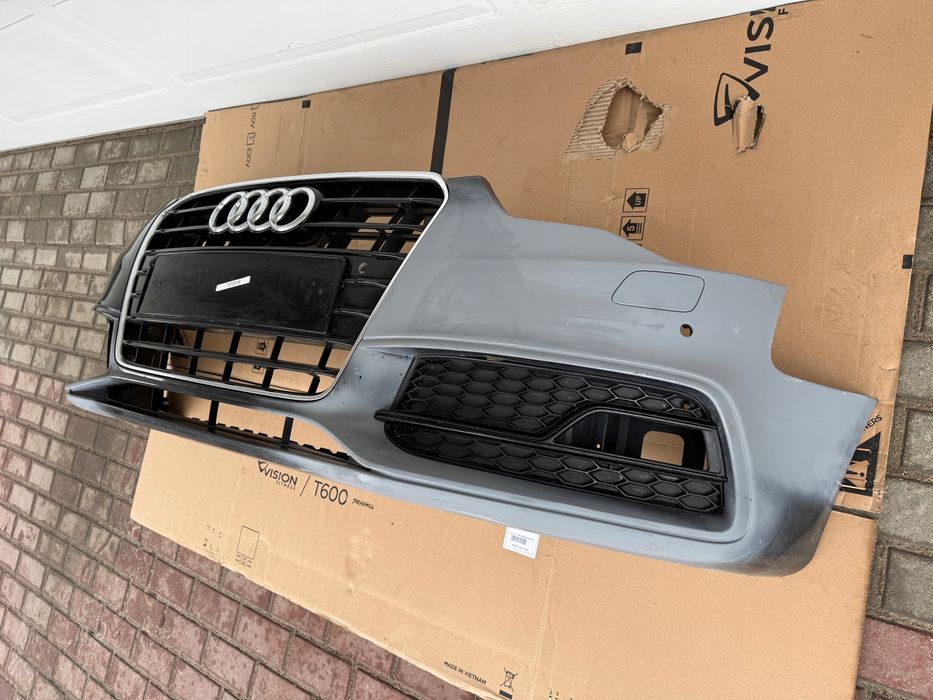 audi a5 8t lift s line 12-15 zderzak przod sprysk pdc oryginal grill c