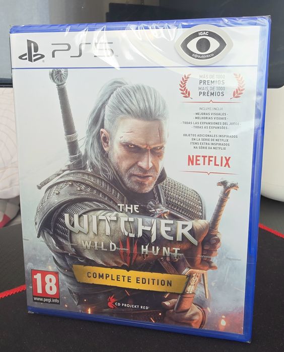 The Witcher 3 PS5 SELADO