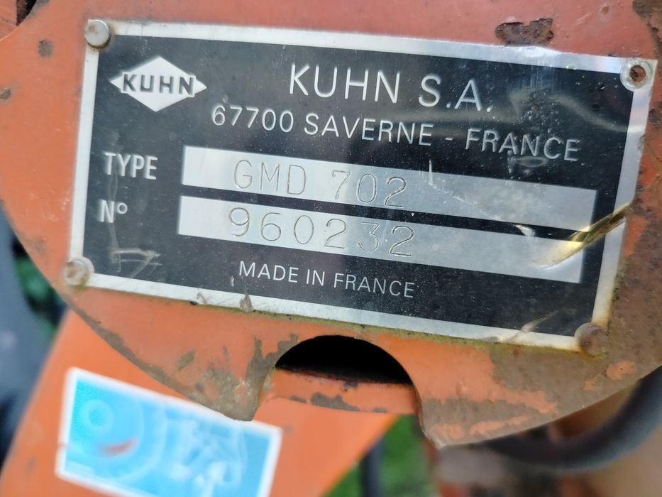 Kuhn gmd 802 kosiarka dyskowa części