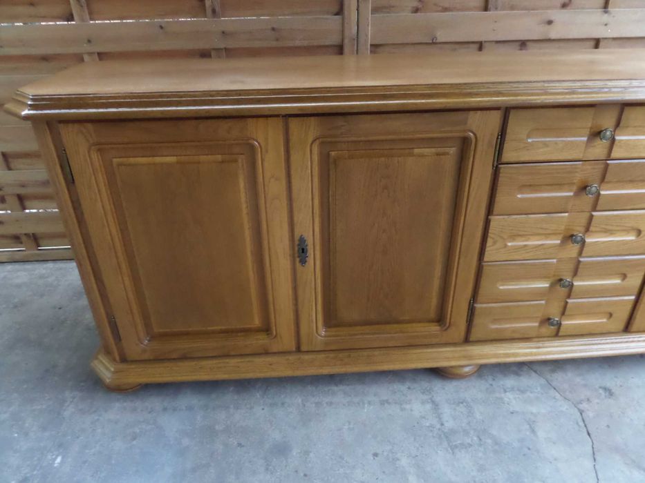 piękna dębowa komoda swarzędz  stan bdb wysyłka dowóz