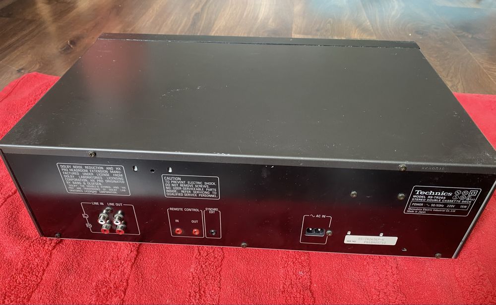 Magnetofon 2 kasetowy Technics oryginał Japan