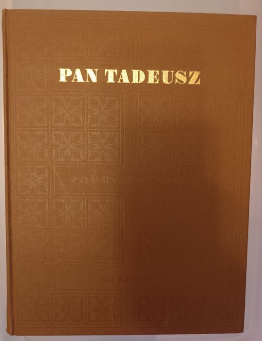 Książka Pan Tadeusz sztywna okładka