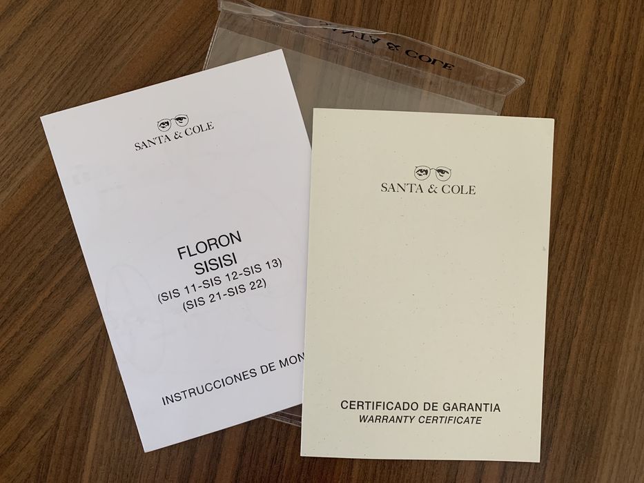 Candeeiro GT5 original Santa & Cole