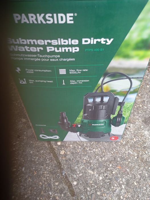 Pompa wody brudnej Parkside