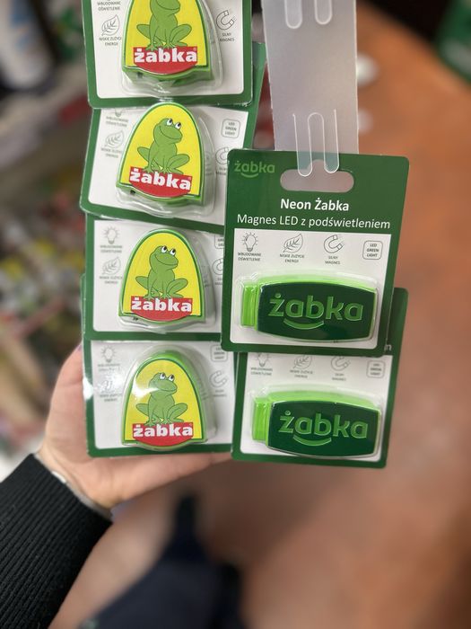 Magnes Żabka Led 2 szt