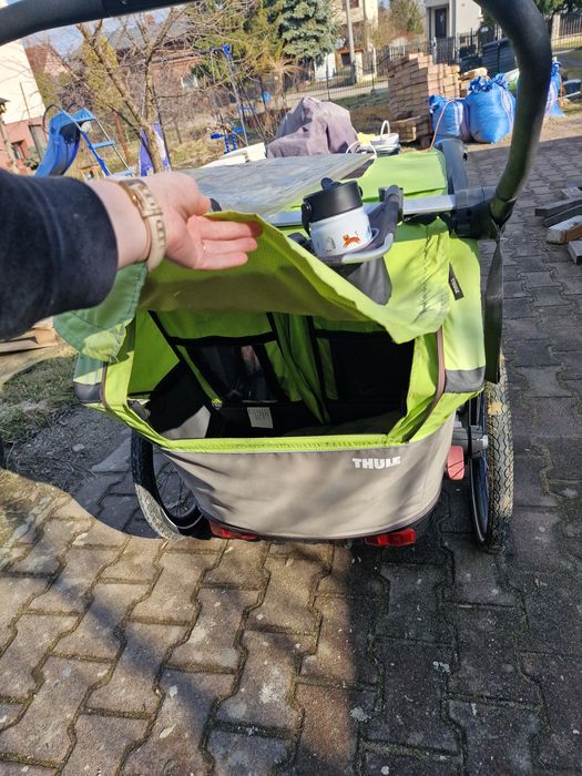 Przyczepka rowerowa Thule Cab 2 full zestaw