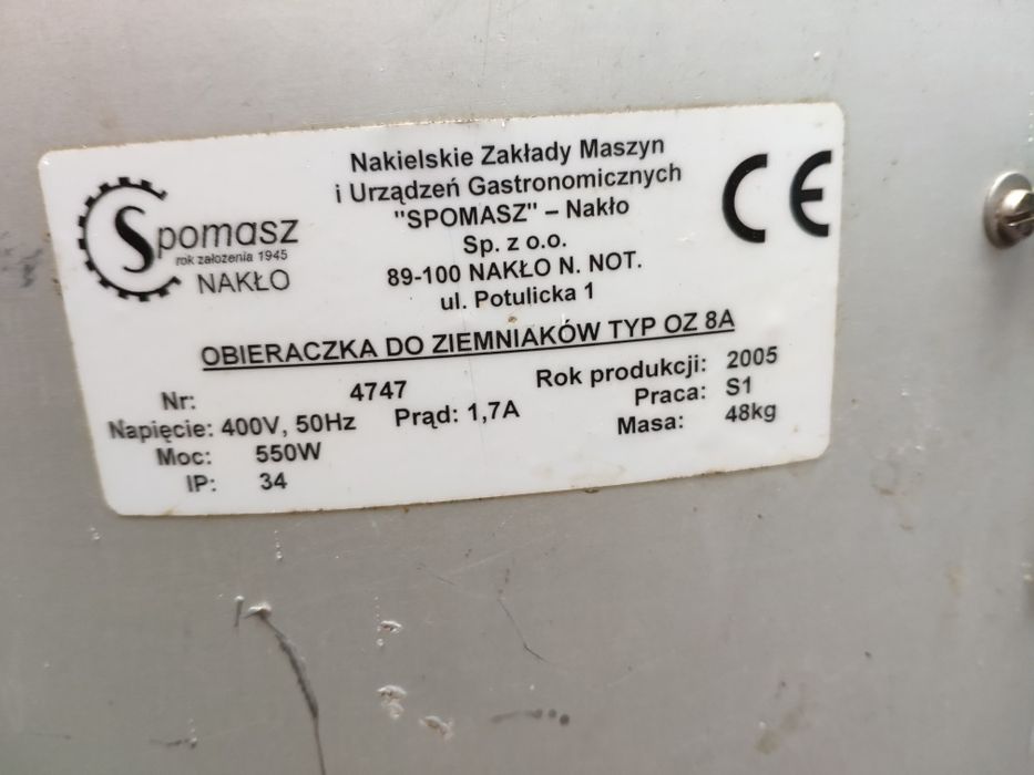 Obieraczka do ziemniaków