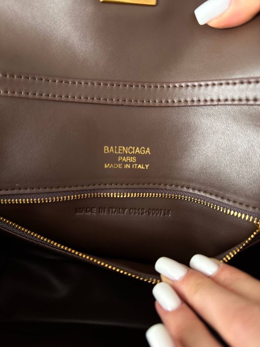 Torba Balenciaga rodeo chocolate