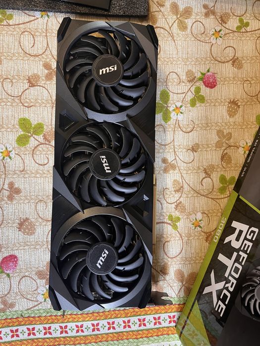Відеокарта MSI Ventus x3 3080 12 GB Plus