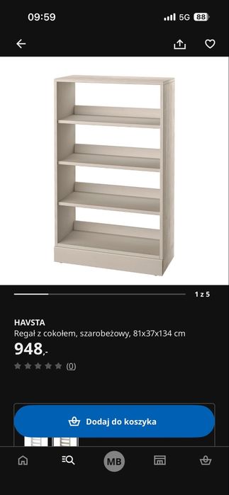 Szafka, komoda Ikea Havsta