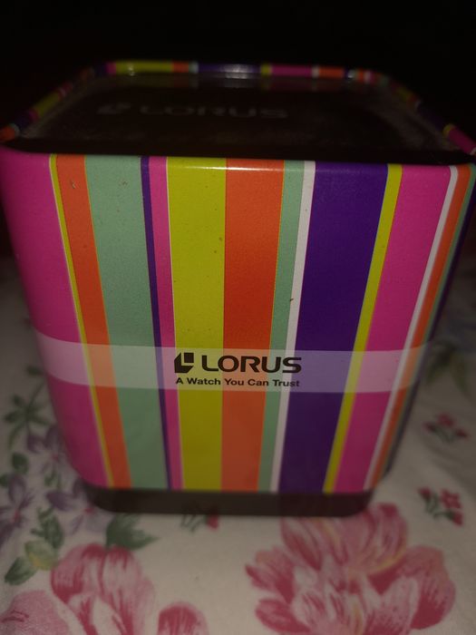 Relogio Lorus, dourado, rose gold