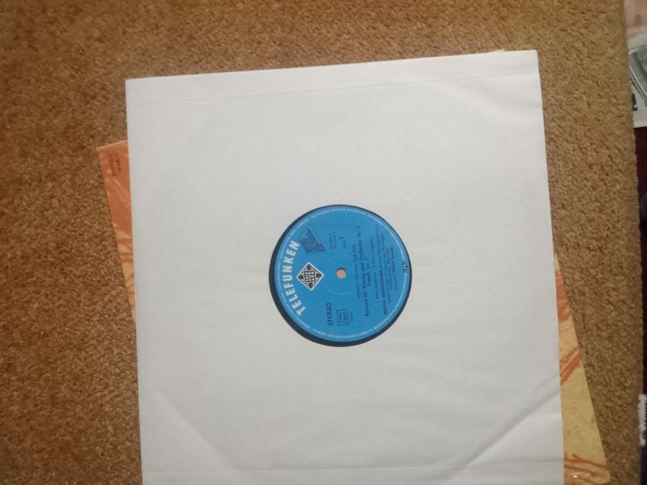 Виниловая пластинка Frederik Choopin концерт для фортепьяно с оркестро