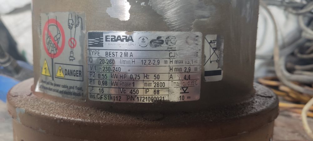 Pompa EBARA best 2