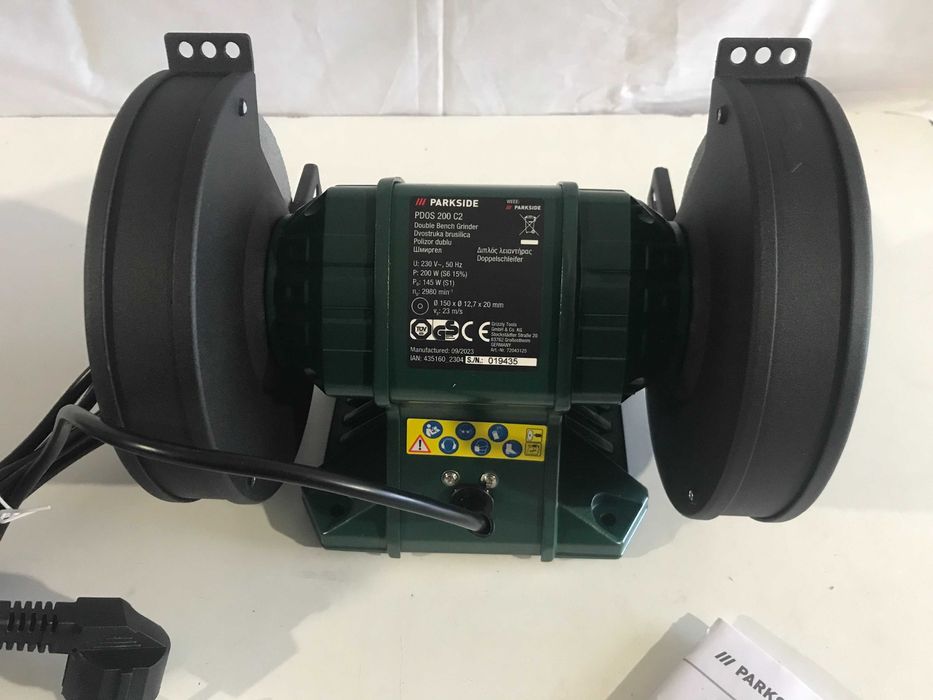 Точило,нождак PARKSIDE PDOS 200 C2 Подвійна шліфувальна машина