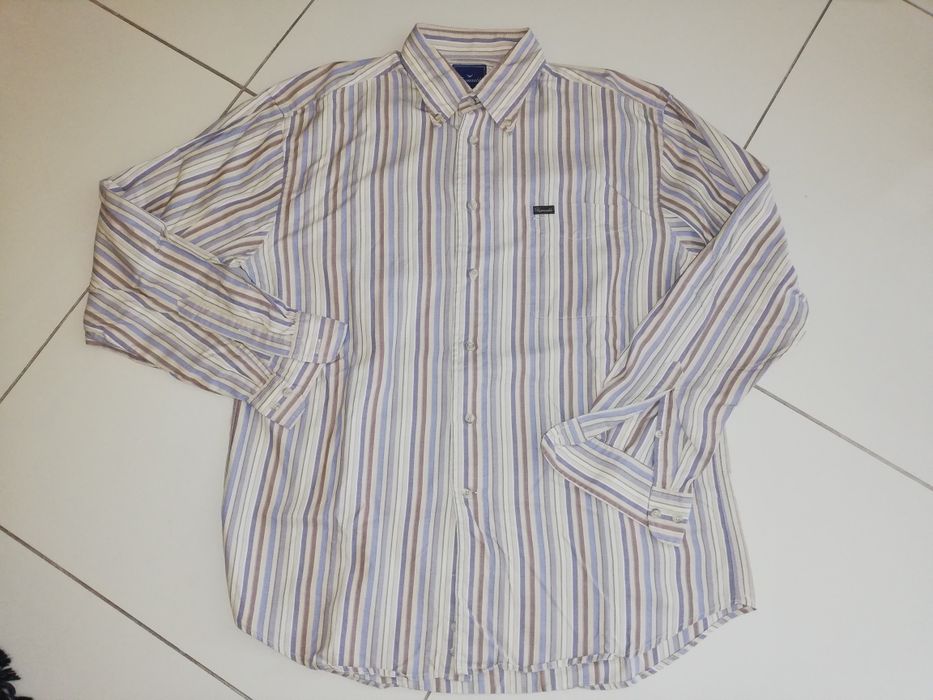 Camisa Façonnable listada T-L