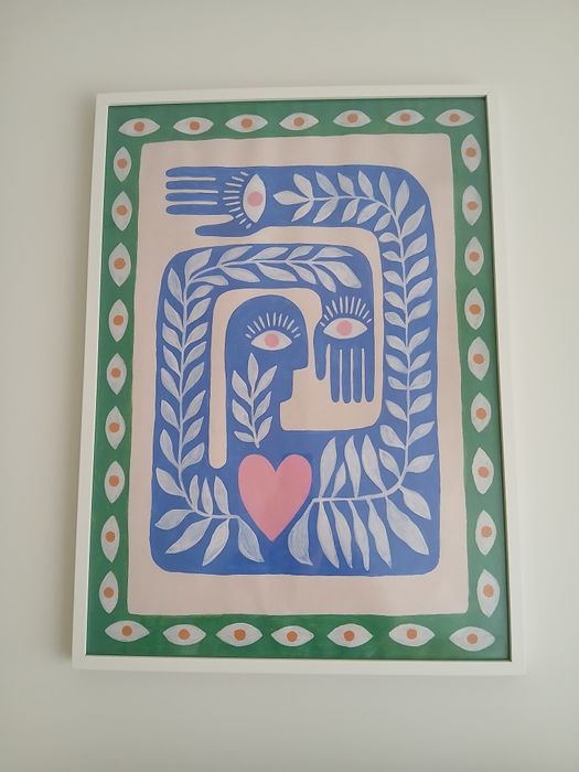 Conjunto de 2 ilustrações