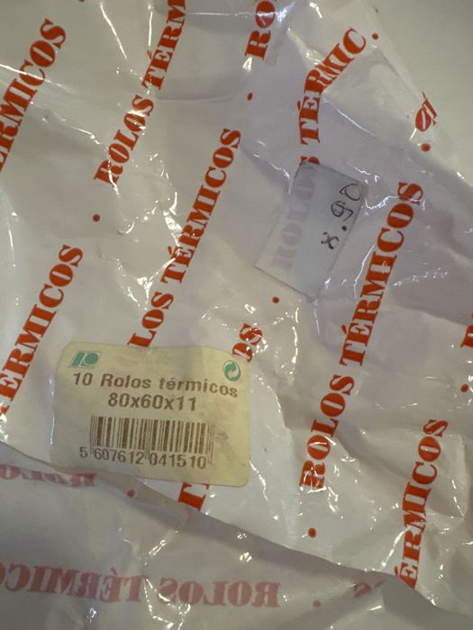 Rolos termicos (6 unid)