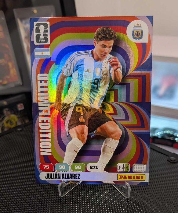 Julian Alvarez Limited Edition Panini FIFA World Cup 2026 Karta XXL