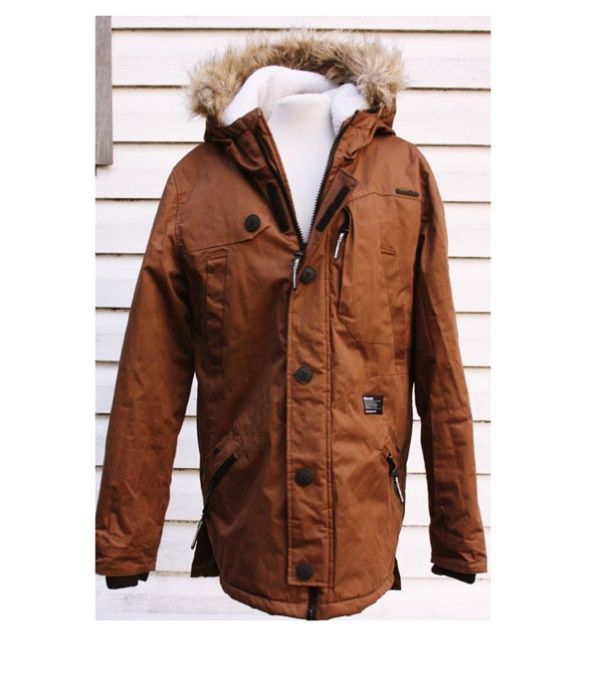 Granatowa Kurtka parka House Design Code