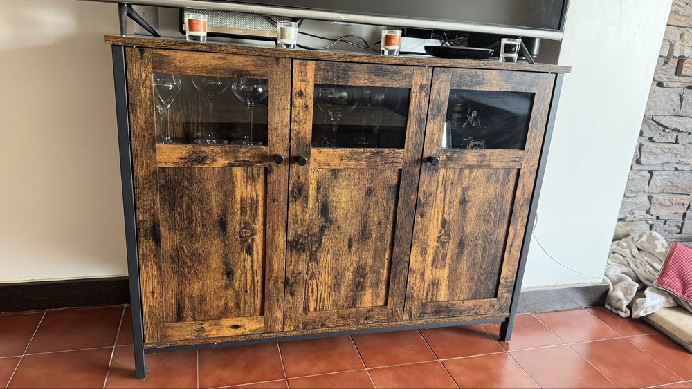 Buffet estilo industrial