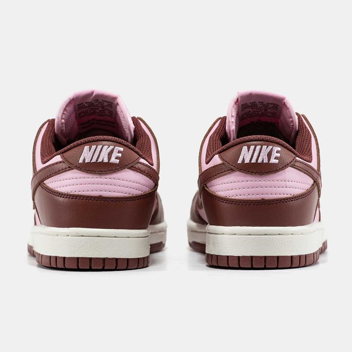 Женские кроссовки Nike SB Dunk Low Brown-Pink. Размеры 36-41