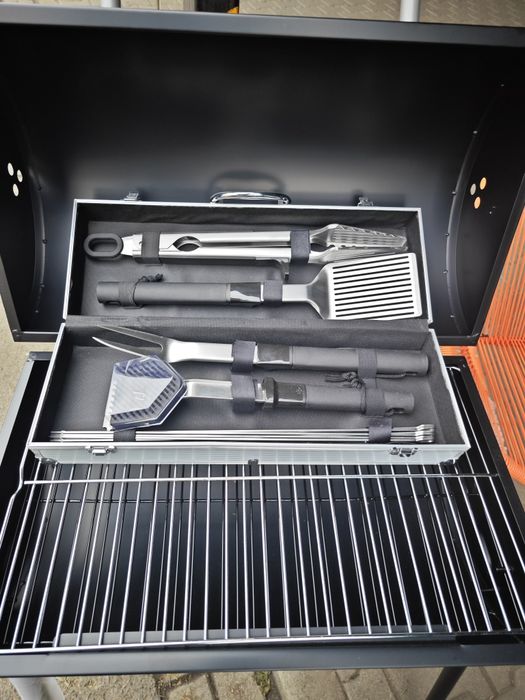 Grill węglowy zestaw do grilla  gril