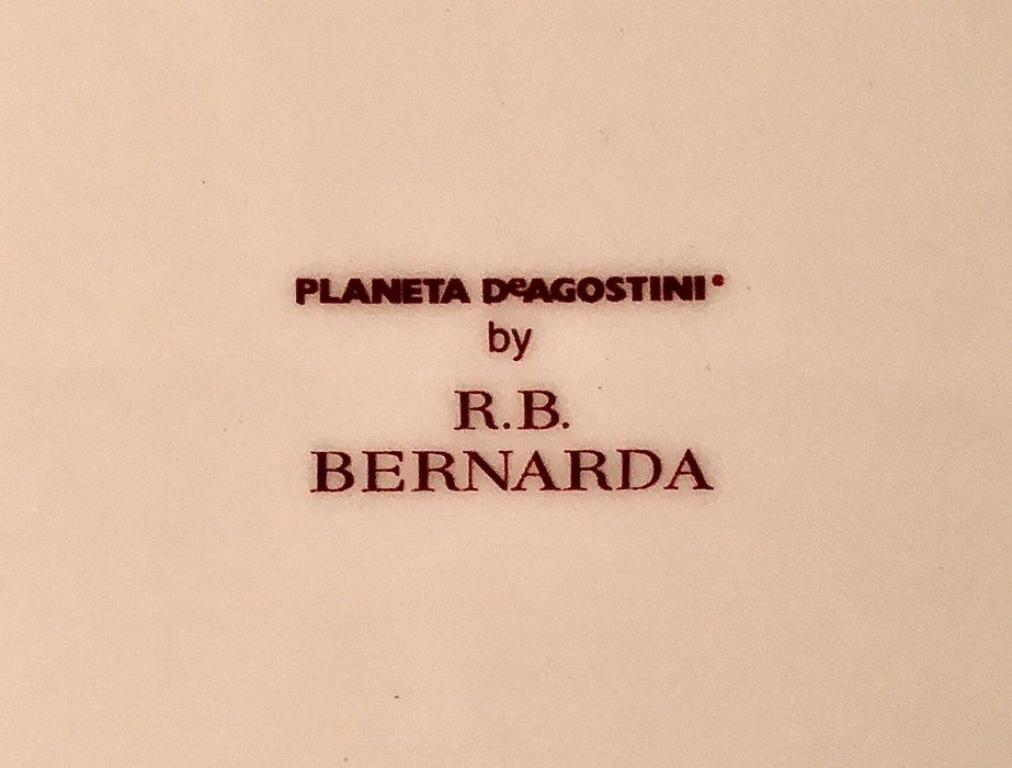 R. B. BERNARDA - prato/travessa - diâmetro 28 cm/s
