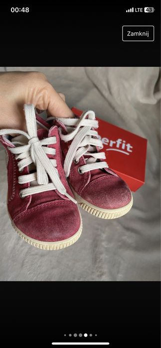 Trampki buty skórzane Superfit