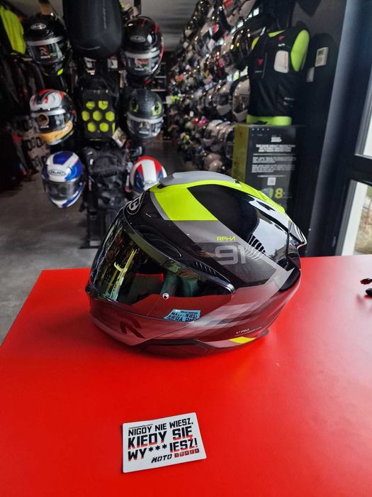 Kask motocyklowy HJC RPHA91 MADAL black/yellow