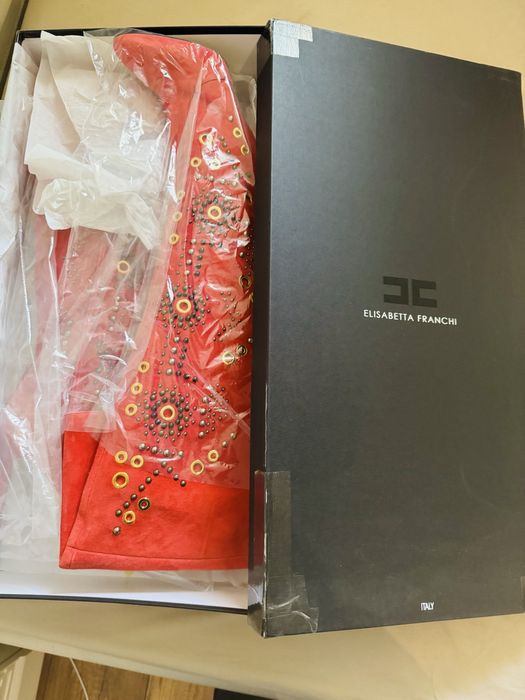 Ботфорти Elisabetta Franchi нові