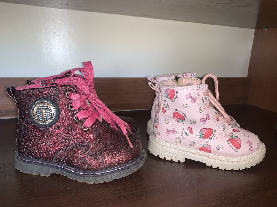 Весняні черевики для дівчинки, ботинки демі 24