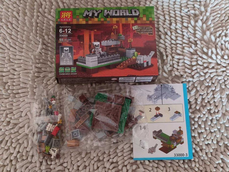 Конструктор Lele My World (Minecraft)