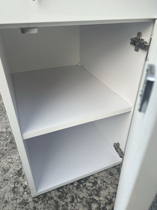 Lada Sklepowa Biała/Złota