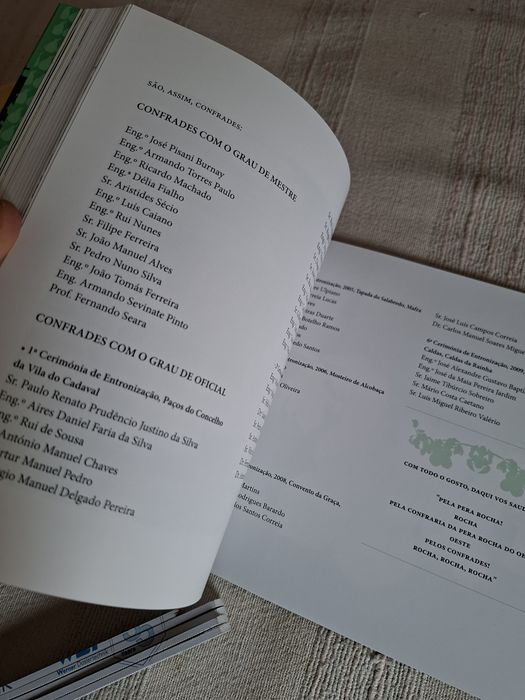 Três livros sobre Quintas da região Oeste vinhos Arruda Montejunto