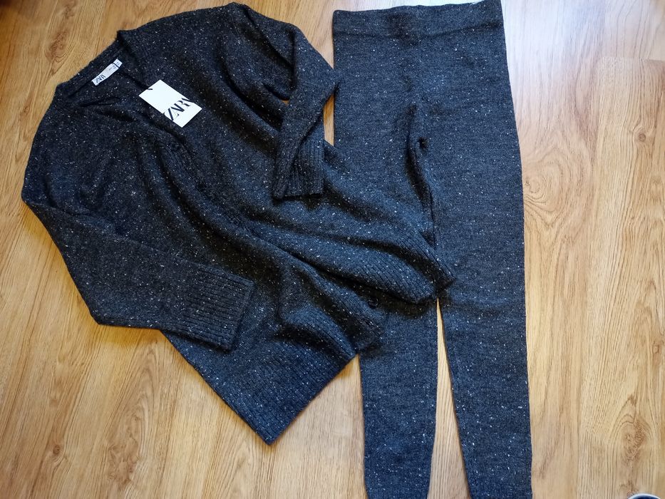 Komplet zara S kardigan getry