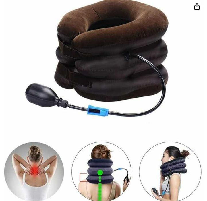 Dispositivo de tração do pescoço cervical, colar cervical