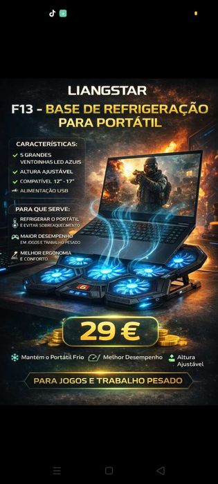 Placa Mãe+Refrigeração Oferta. Oportunidades