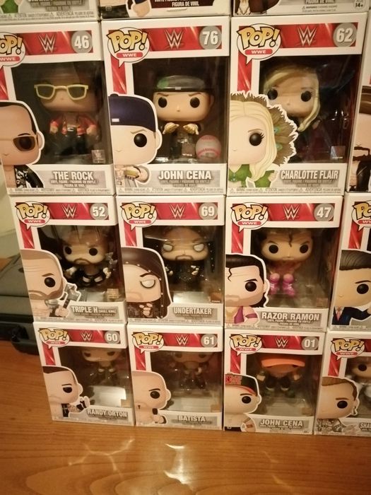 Vendo Funko pop da WWE (valores com portes incluídos)64585474917633123