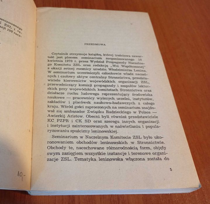 Teoria Lenina a kwestia chłopska w Polsce Zenon Mikołajczyk