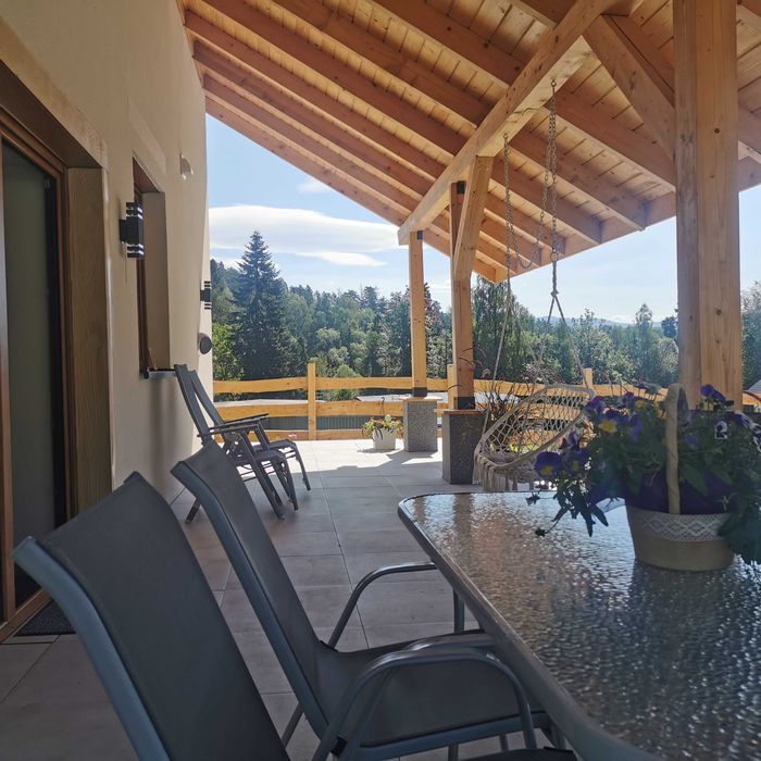 Domek w górach z balią jacuzzi i sauną