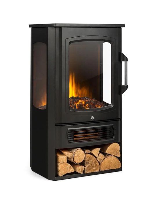 Электрокамин KLARSTEIN Bormio Panorama термостат Черный 10035057