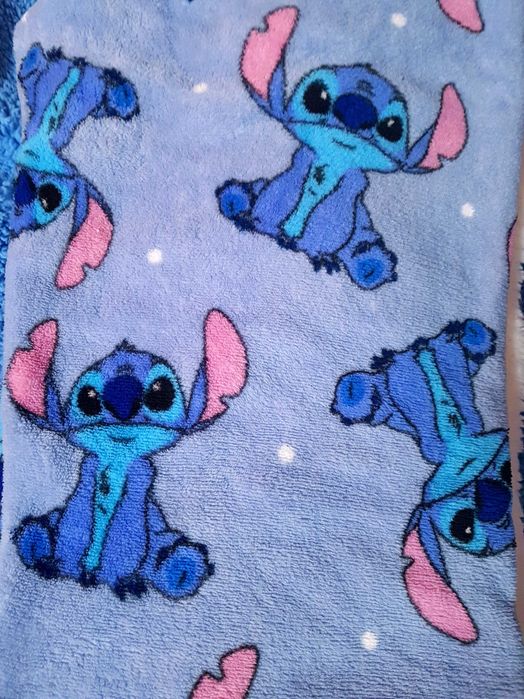 Теплый комплект плюш Primark Стич, пижама пушистая Disney Stitch L р-р