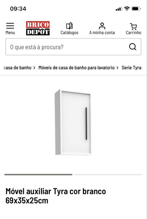 Movel auxiliar casa de banho